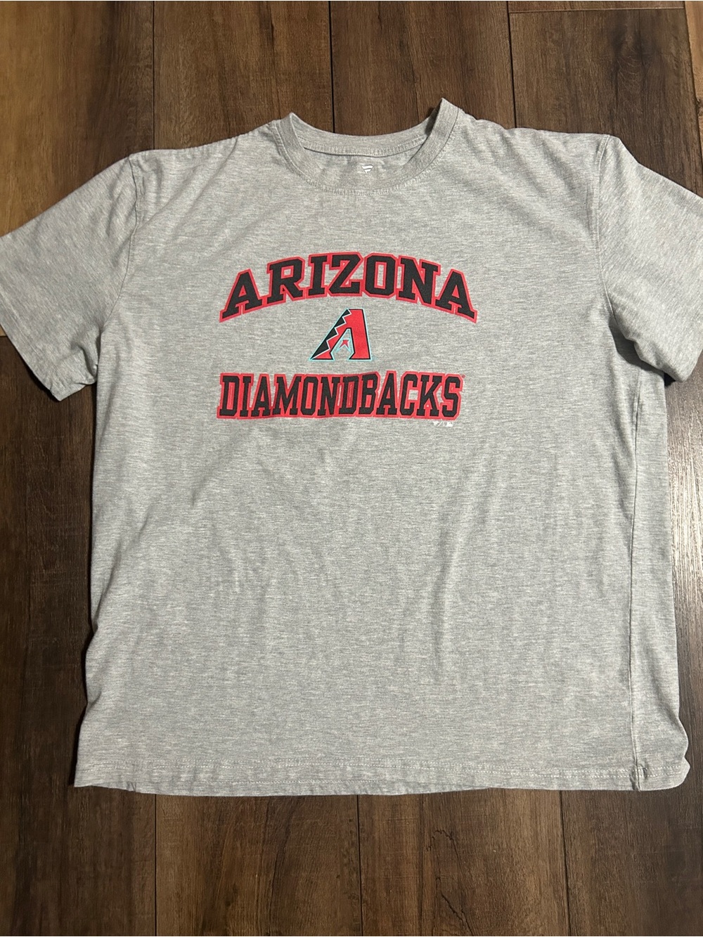 Men's Arizona Diamondbacks Fanatics Heather Gray T-Shirt - Size 3XL